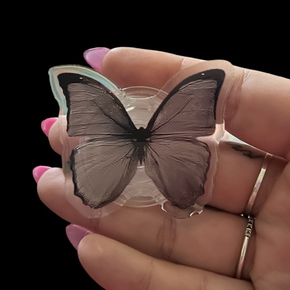 Butterfly Pop Socket NWT - Picture 1 of 5